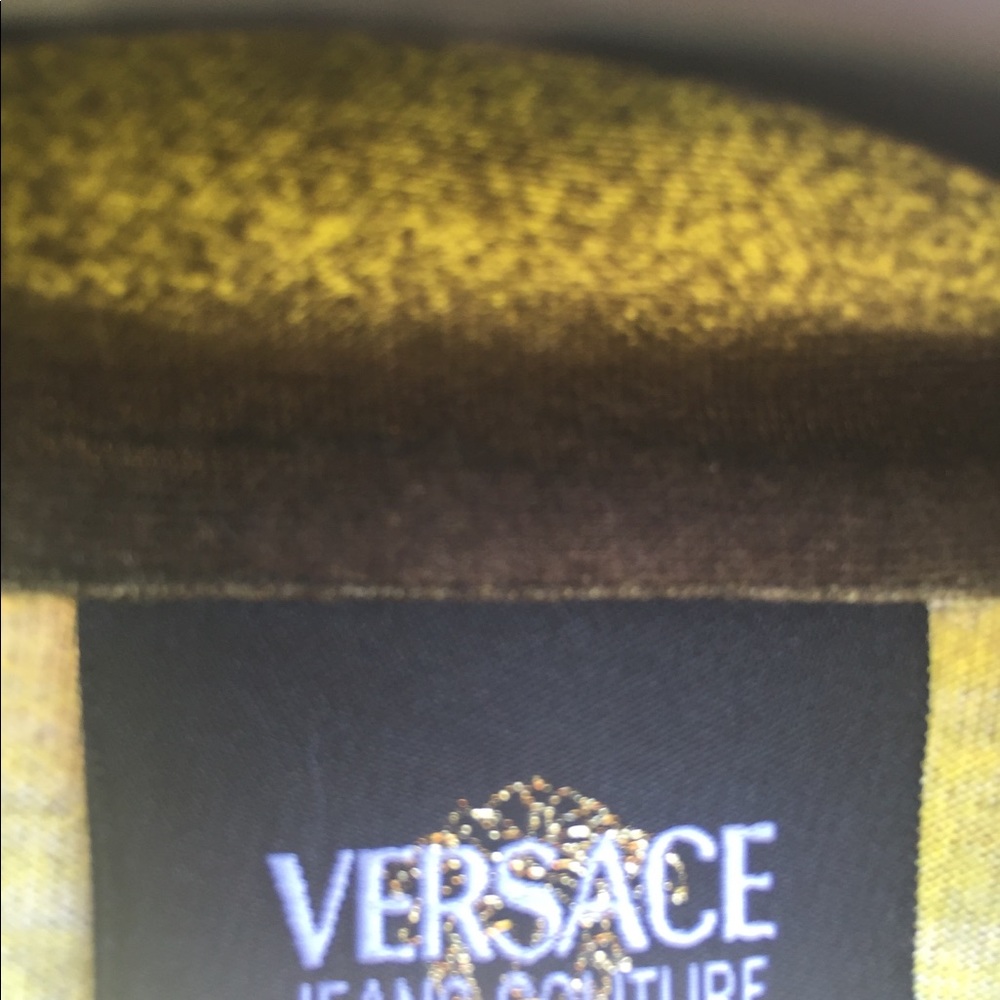 Versace button down shirt
